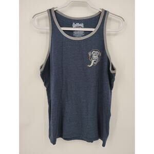 Gas Monkey Garage Blue Graphic Tank Top Gray Trim Men's Large